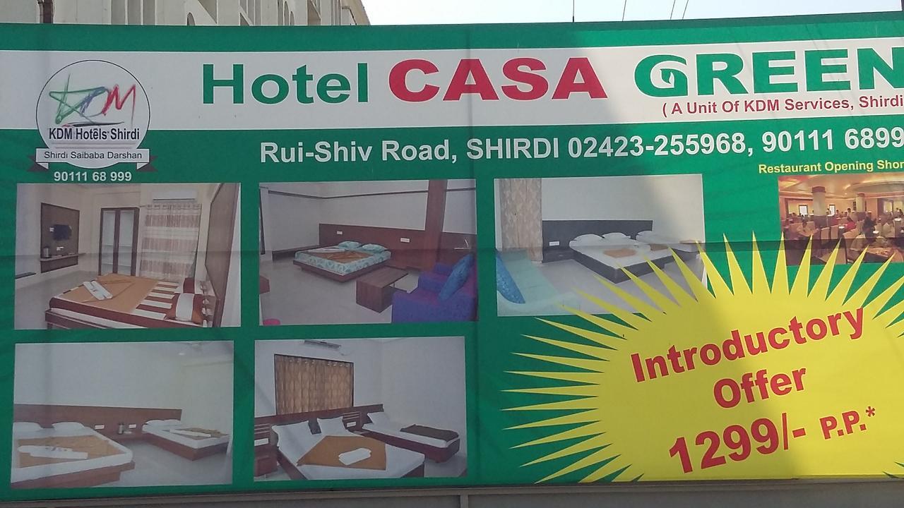 Hotel Casa Green Shirdi Exterior foto